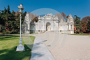 Gate of The Sultan, Dolmabahce Palace, Istanbul, Turkey