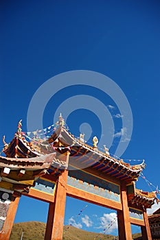 Gate of a temple