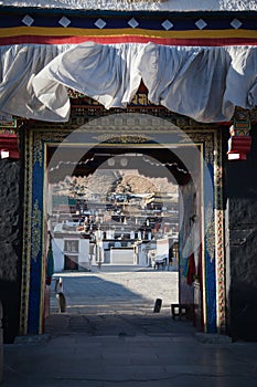 Gate of tibet