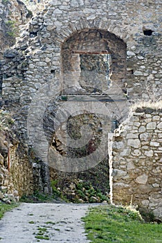 Gate to the castle Lietava