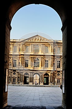 Gate to the Cour CarrÃÂ©e, Louvre, Paris
