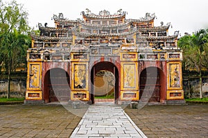 Gate to Hung To Mieu Temple