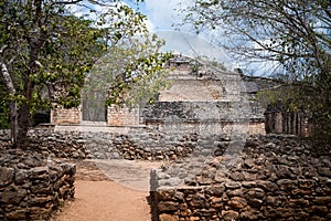 Gate to Maya Ek Balam