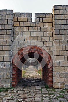 Gate to medieval pliska fortress