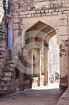 Gate to Meherangarh Fort