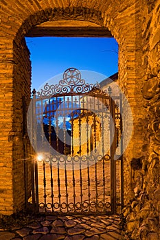 Gate to sighnaghi church