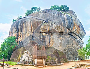 The Gate to Sigiriya Fortress