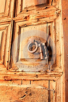 Gate to temple of the Holy Sepulcher