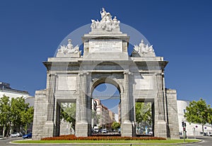 Gate of Toledo in Madrid