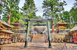 Gate of Toshogu shrine in Nikko