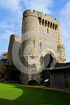 Gate and tower of Lewes Castle