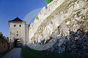 Gate of Trencin castle