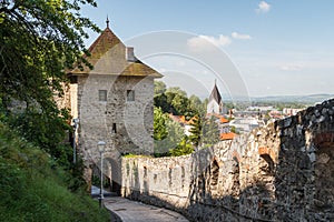 Gate in Trencin medieval fortifications