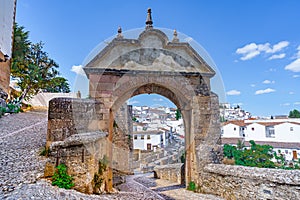 Gate and walls of the medieval city