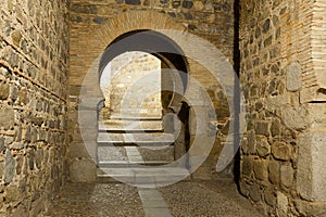 Gate in the walls. Toledo, Spain