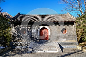 The gate of Xi Zhao Temple in Beijing.