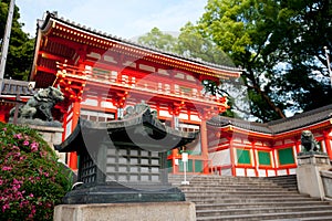 Gate of Yasaka Shrine photo