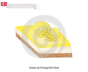 Gateau Au Fromage De Citron, A Popular Dessert in Denmark