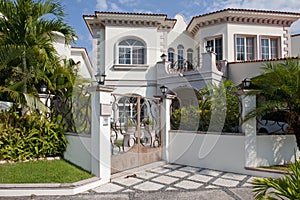 Gated Estate Entrance