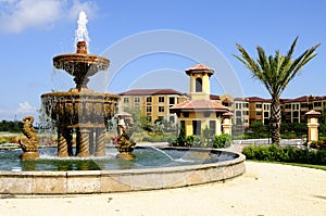 Gated italianate entrance photo