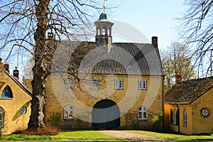 A Gatehouse of Jersbek Manor from 1678 in Jersbek Schleswig-Holstein