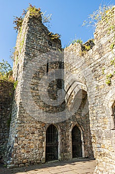 Gatehouse of medieval walled enclosure