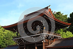 Gatehouse in Meiji Jingu photo