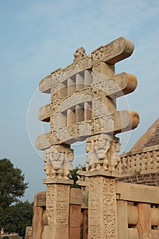 Gates of Great Stupa at Sanchi