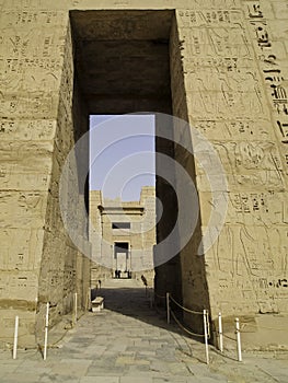 Gates of Temple of Edfu
