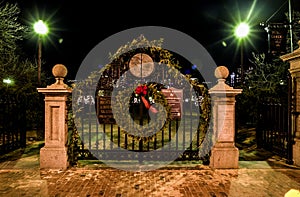 Gates to the Boston Publick Gardens.