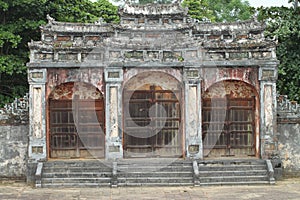 Gates to King Minh's Tomb