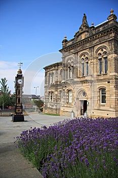 Gateshead Town Hall & Clock photo