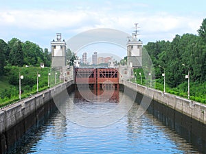 Gateway 7 of the Moscow Canal