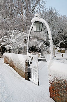 Brána v sníh 