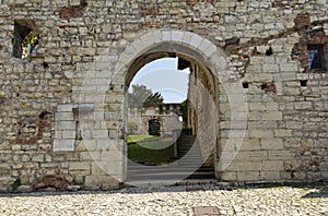 Gateway to Luigi Marzoli Weapons Museum in Brescia castle photo
