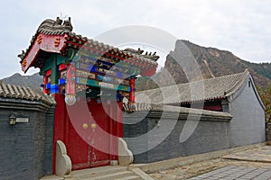 Gateway to the Military Barracks at the Great Wall