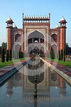 Gateway to the Taj Mahal photo