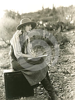 Gathering her thoughts