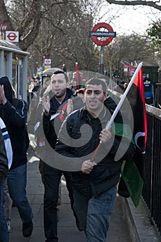 Gathering protesters 2