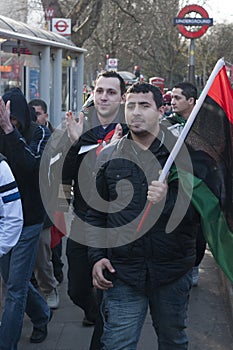 Gathering protesters 3