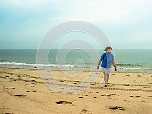 Gathering Shells on Cape Cod