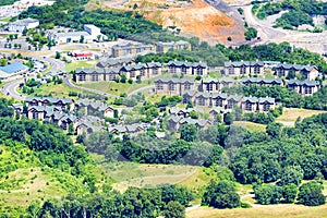 Vacation Condos in Gatlinburg Tennessee From the Air