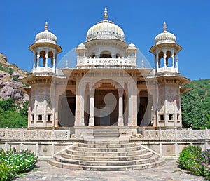Gatore Ki Chhatriyan, Jaipur, Rajasthan, India. photo