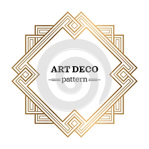 Gatsby art deco background