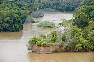 Gatun lake scenic Panama photo