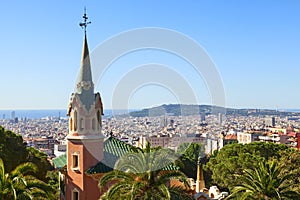 Gaudi house view