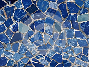 Gaudi Mosaic Tiles - Barcelona, Spain