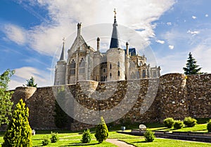 Gaudi Palace in Astorga photo