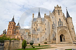 Gaudi palace in Astorga