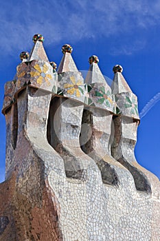 Gaudi rooftop